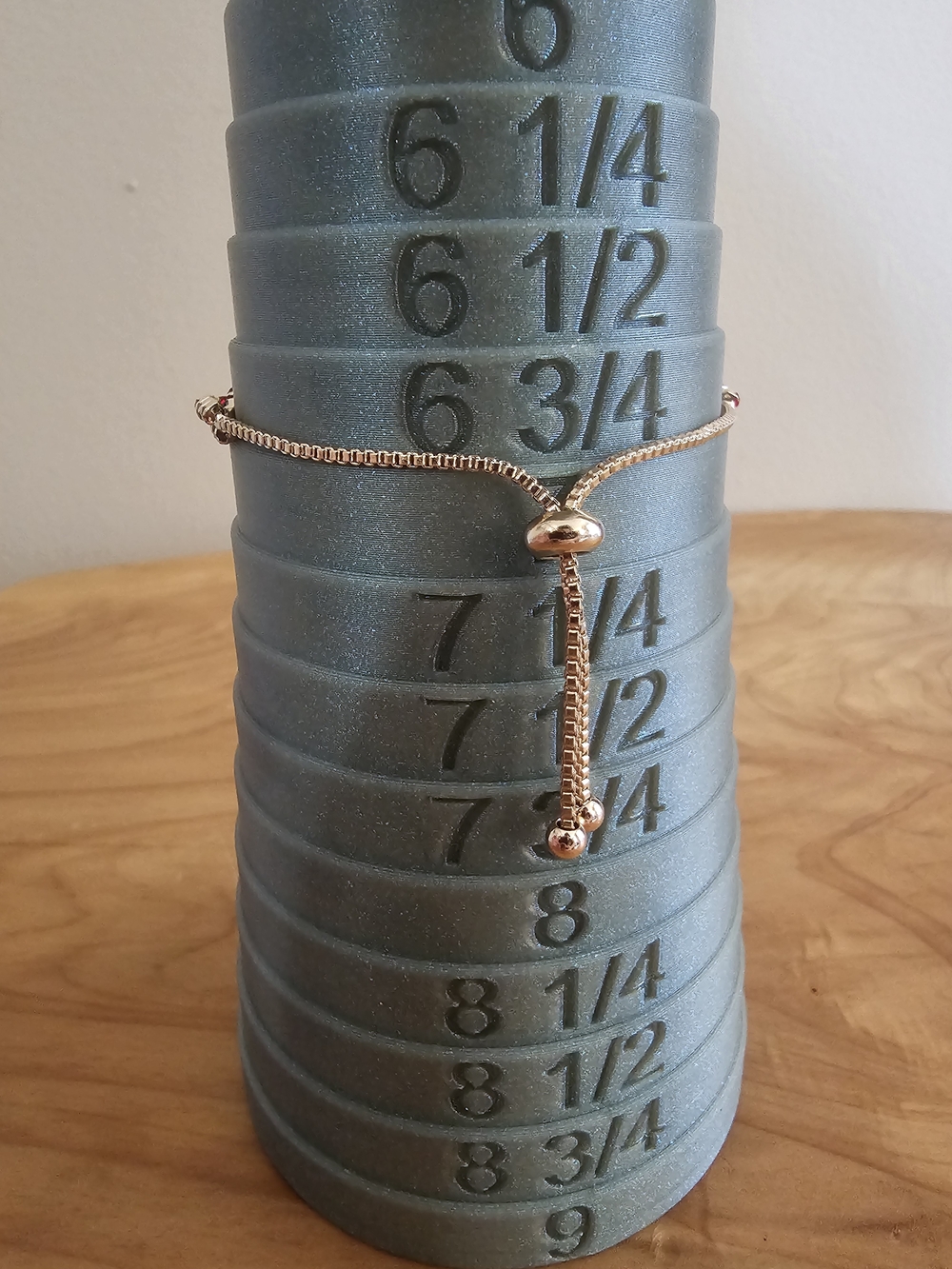 Gold-Tone Multicolor Adjustable Bracelet - Picture 4 of 5